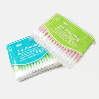 Combo 2 gói tăm bông ngoái tay (100 tăm 1 gói)