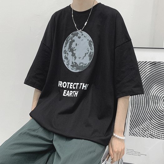 Áo thun tay ngắn mẫu 2021 phong cách Hàn Quốc thời trang mùa hè trẻ trung dành cho nam