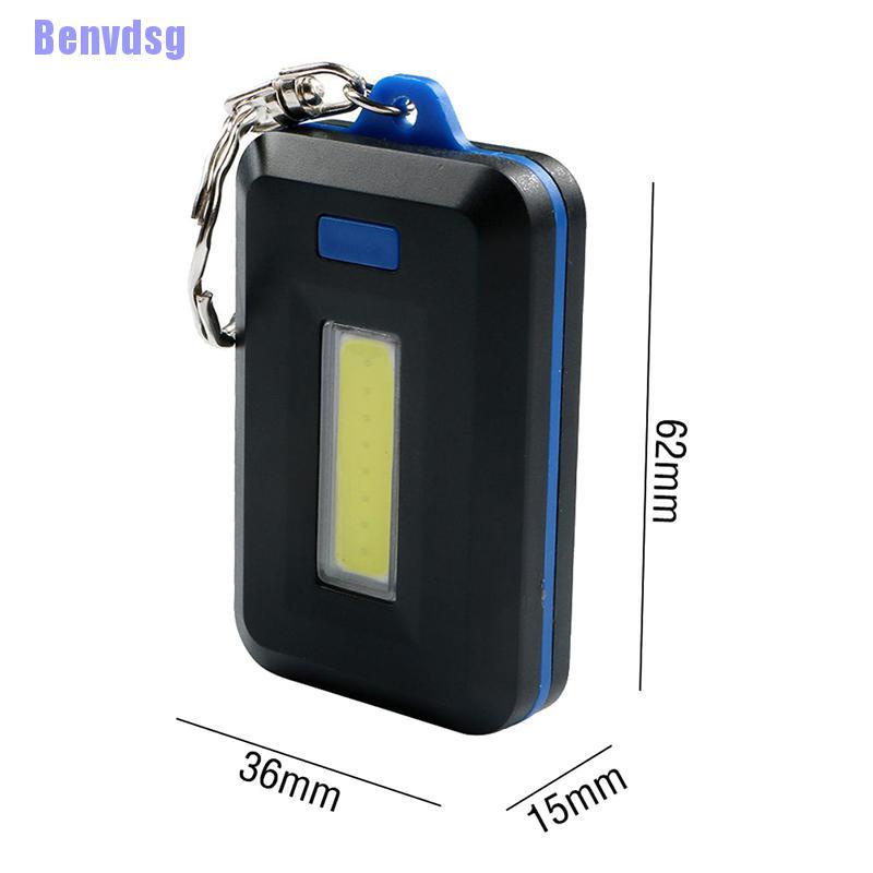 Đèn pin led cob 3 bóng bỏ túi tiện dụng