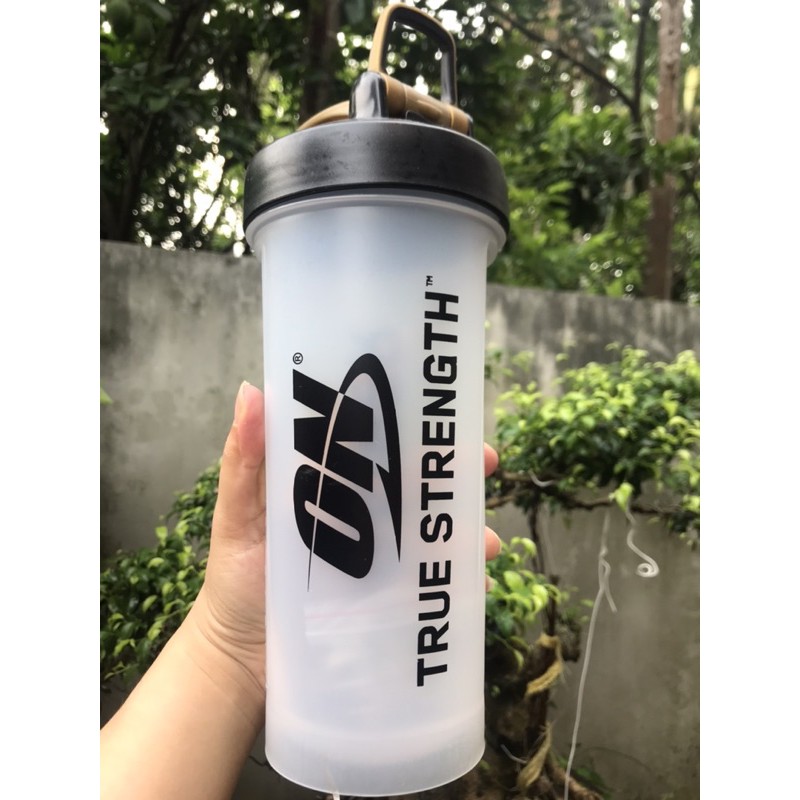 Bình nước thể thao tập Gym - Bình lắc nhiều ngăn 700ml