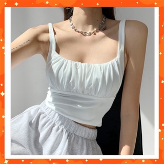 Áo hai dây croptop nhún ngực sexy dành cho nữ BS30