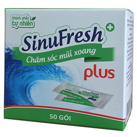 SinuFresh Plus - Muối Rửa Mũi Xoang, giúp làm sạch mũi, thông mũi giảm ngạt mũi