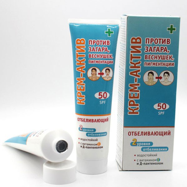 Kem chống nắng KPEM-aKTNB lên tone da với chỉ số SPF45 cho da khô [cam kết 100% chuẩn Nga]