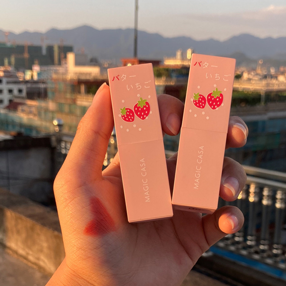 Students Matte Red Lipstick Moist Mist Face Color Lip Gloss Cosmetics | BigBuy360 - bigbuy360.vn