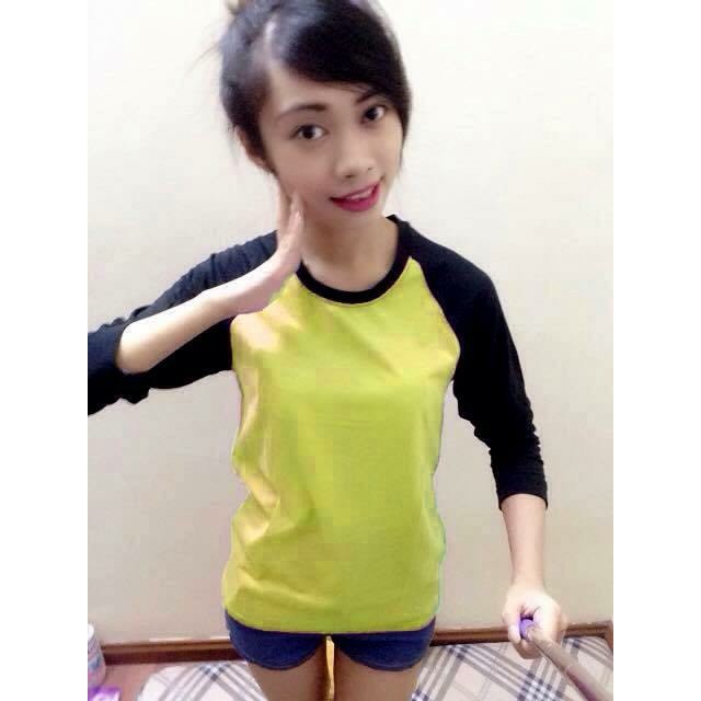 XẢ❤️Áo Thun Raglan NHIỀU MÀU Sành Điệu