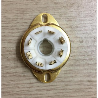 Đế đèn 8 chân sứ to dùng cho đèn EL34 6SN7 5U4G