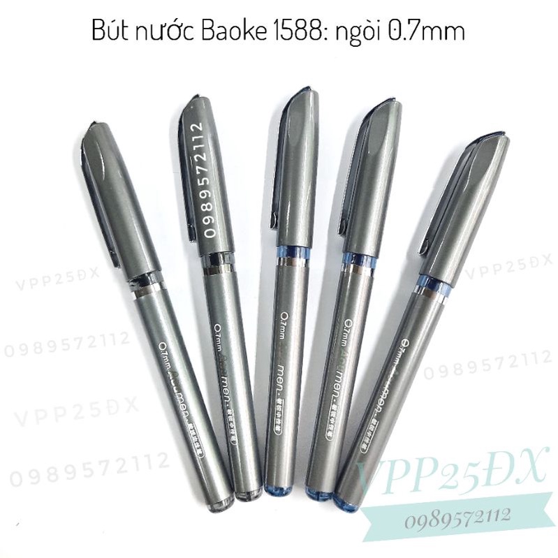Bút ký gel ngòi 0.7mm BaoKe 1588