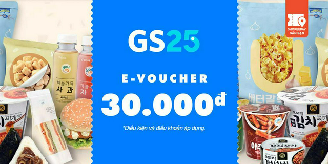 E-voucher gs25 30.000đ