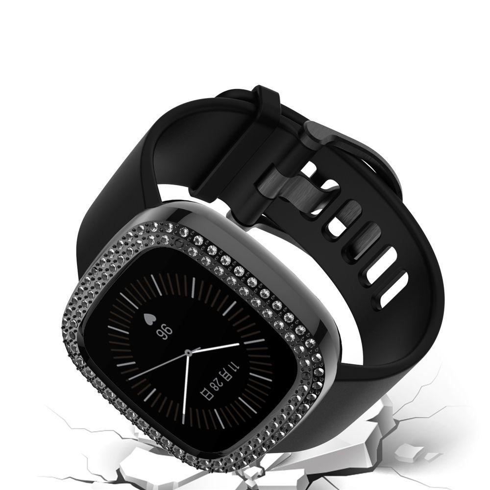 Khung Bảo Vệ Hai Hàng Nút Bấm Thay Thế Cho Đồng Hồ Thông Minh Fitbit Sense / Versa 3