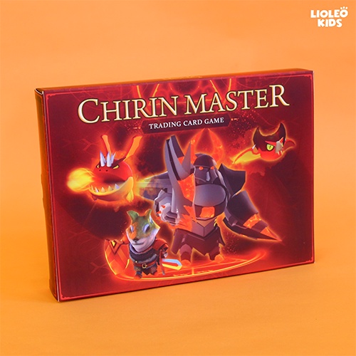 Bộ thẻ bài Lioleo Kids hệ Lửa- Chirin master màu đỏ