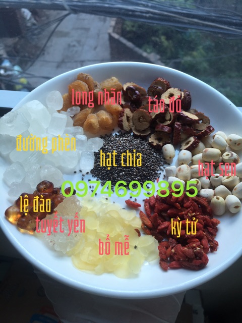 [Mã 267FMCGSALE giảm 8% đơn 500K] Set chè dưỡng nhan đầy đủ 10 món gói 120g | BigBuy360 - bigbuy360.vn