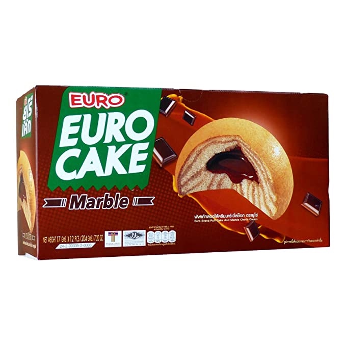 Bánh trứng Thái EURO CAKE  | Ăn vặt Hà Nội | TDessert15k