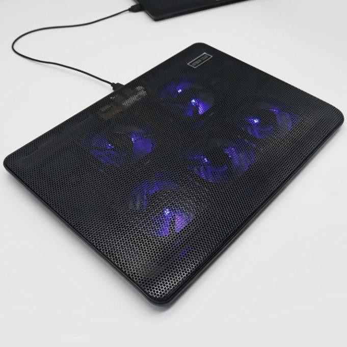 Đế tản nhiệt laptop CoolPad V4/V5 4 fan [Chính hãng BH 1 đổi 1]