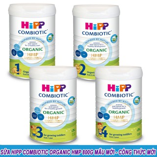 Sữa bột hipp organic combiotic 1-2-3-4- 800g