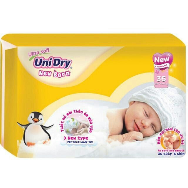 Thanh lý tã dán Unidry Newbon36