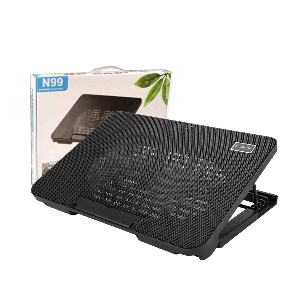 Tản nhiệt laptop Phong Vũ N99 (2 Fan) - Bảo hành 6 tháng