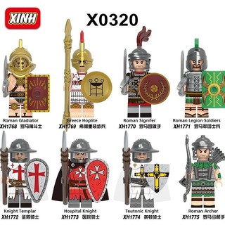 Minifigures Các Mẫu Nhân Vật Lính Trung Cổ mới nhất X0320