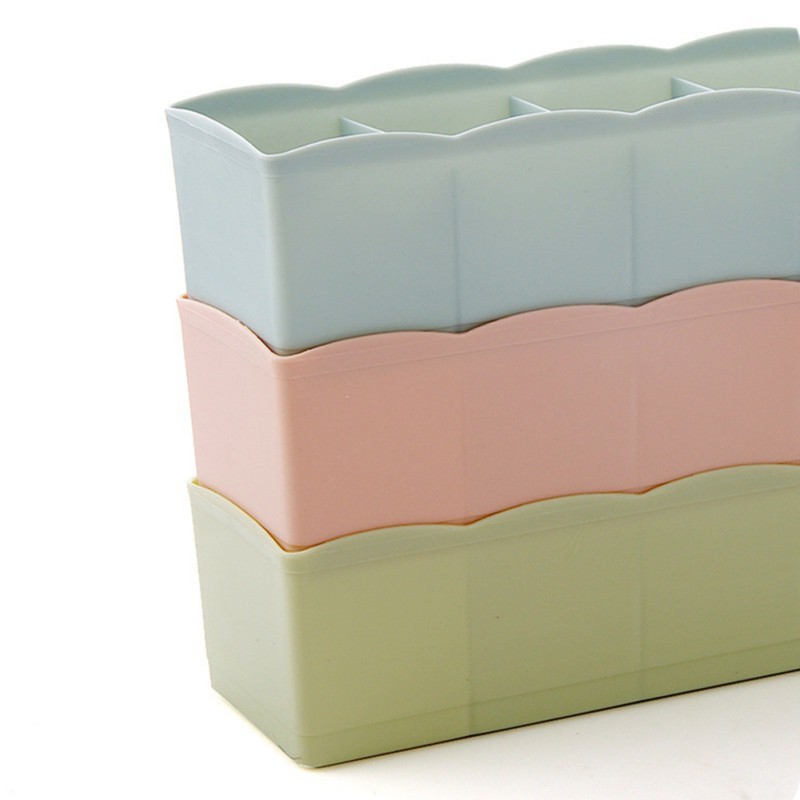 Hộp Nhựa Đựng Đồ Lót 5 Ngăn Dày Dặn Tiện Dụng