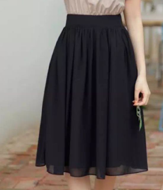 Chân váy voan thời trang Hàn Quốc