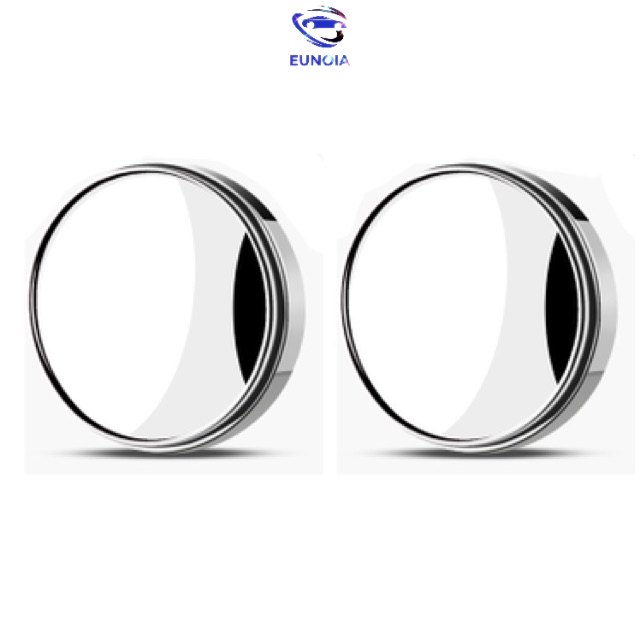 [ Hàng mới về ] bộ 2 gương cầu lồi xoá điểm mù có viền bao - gương cầu 360 độ gắn ô tô xe máy