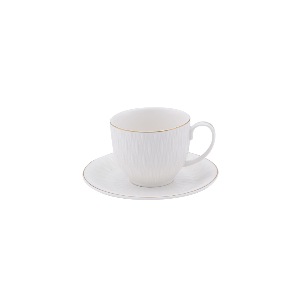 Tách &amp; Dĩa KASIA Màu Trắng Index Living Mall