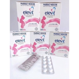 Vitamin Tổng Hợp Elevit cho bà bầu, bổ sung vitamin cho mẹ bầu Elevit Pregnancy, Úc mẫu mới