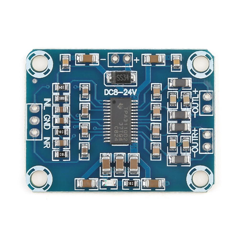 Bo mạch module khuếch đại âm thanh kỹ thuật số 2x15W TPA3110 cấp D