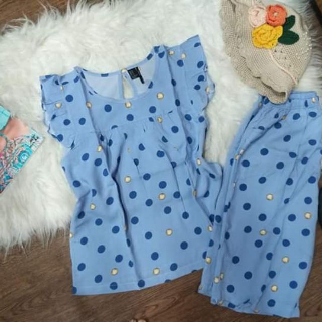 🍎BỘ MẶC NHÀ TÔN (LANH) XUẤT KHẨU - TAY CÁNH TIÊN QUẦN LỬNG 🍒100%- chuẩn hàng VNXK có tem mạc đàng hoàng nhé.