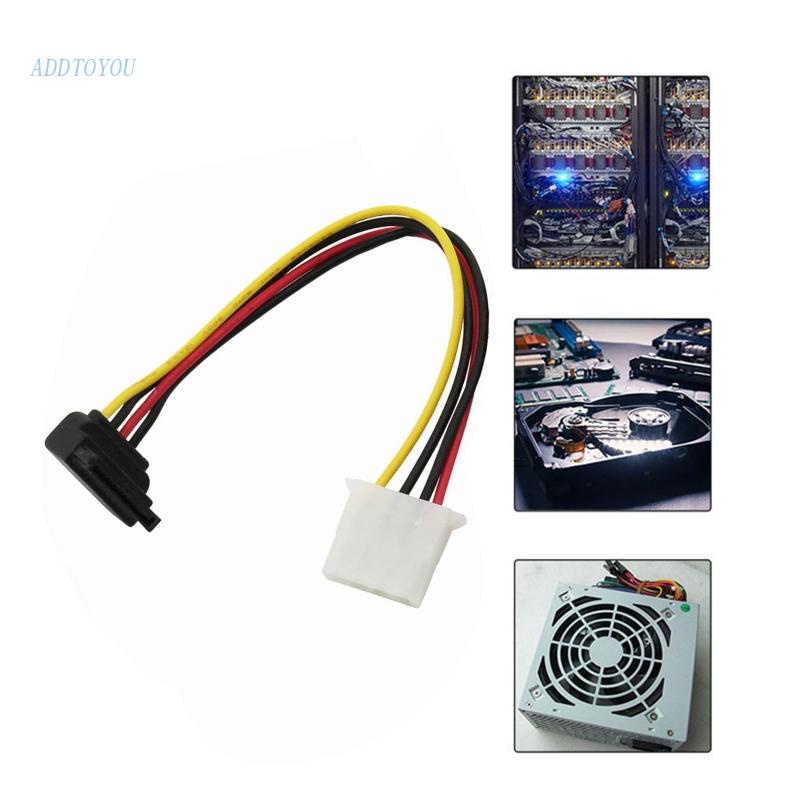 [3C] Dây Cáp Chuyển Đổi IDE Sang Sata 2 Cái 4Pin Female Sang Sata 15Pin