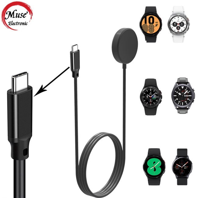 Đế Sạc Nhanh Không Dây Pd R500 Tương Thích Với Samsung Galaxy Watch4 3 Active 2