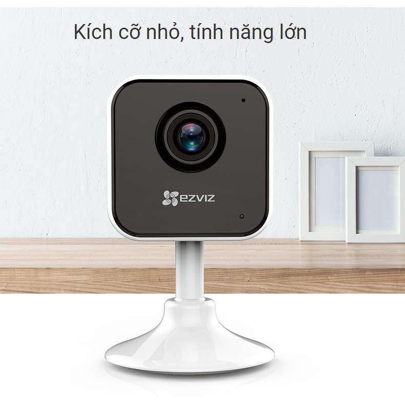 Caemra IP Wifi Ezviz C1HC Góc Nhìn Siêu Rộng Full HD 1080P, C2C 720P Đàm Thoại Hai Chiều - Hàng Chính Hãng