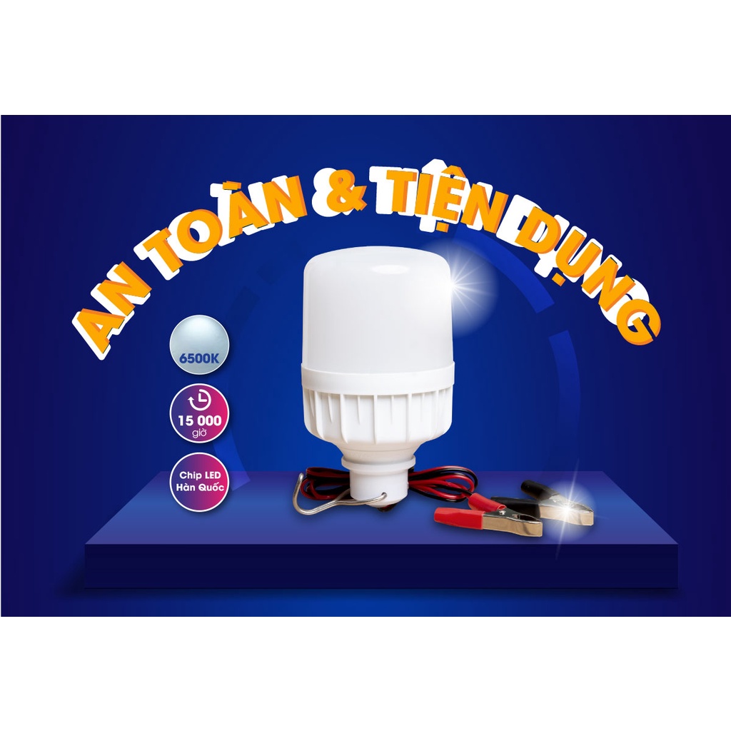 Bóng đèn Led Bulb Trụ công suất 12w,14w,20w,30w,40w,50w Rạng Đông - Bảo hành 24 Tháng 1 đổi 1 - Model: TRN1