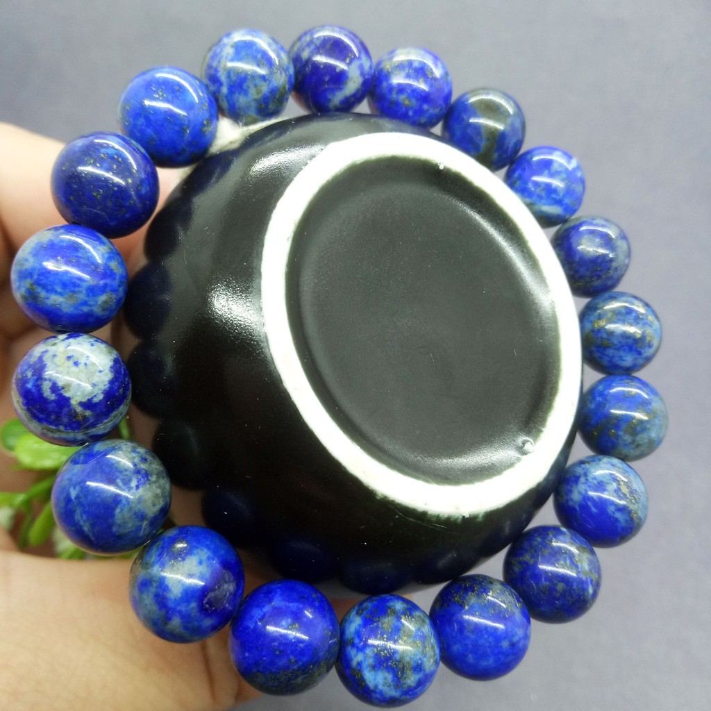 Vòng Tay Hạt Đá Tự Nhiên 5A Afghanistan Lapis Lazuli