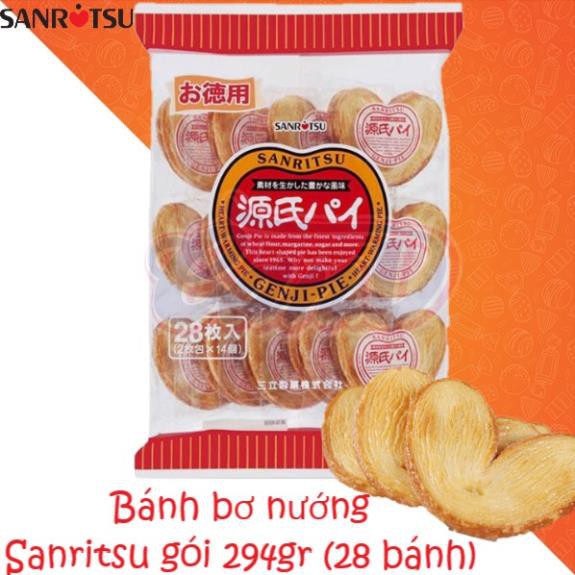 Bánh bơ nướng Sanritsu gói 294gr (28 bánh)