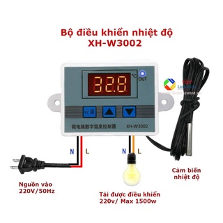 Bộ điều khiển nhiệt độ xh-w3002 220v