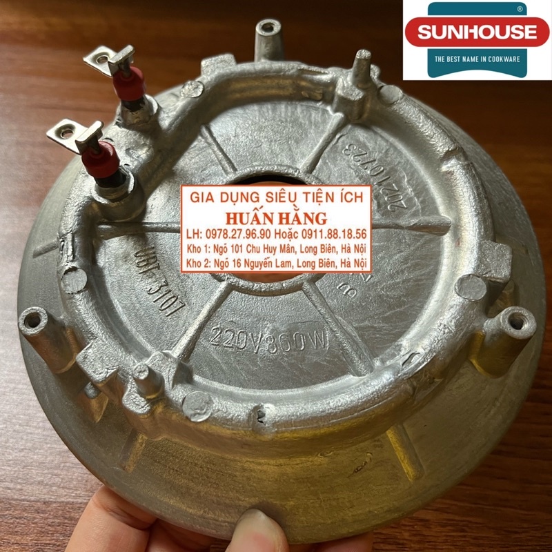 Mâm nhiệt, cảm biến nhiệt nồi cơm Sunhouse SHD8903 SHD8915 SHD8955