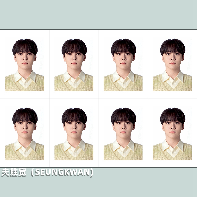 Hộp 30 Tấm Ảnh Nhóm Nhạc Seventeen