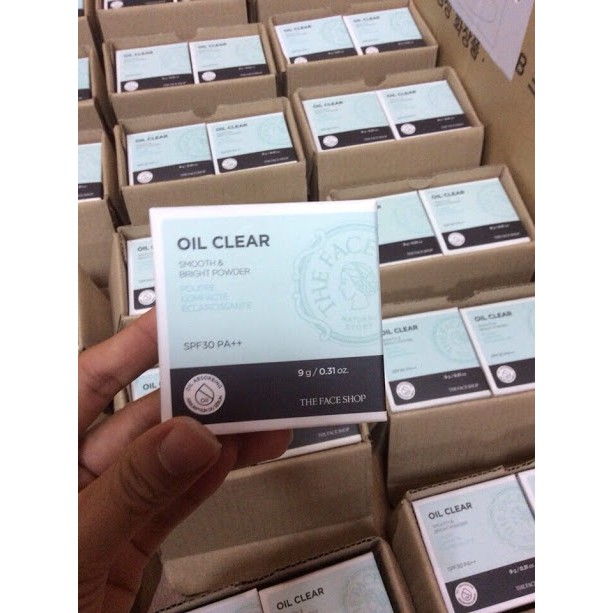 Phấn Phủ Oil Clear Blotting Pact TheFace | BigBuy360 - bigbuy360.vn