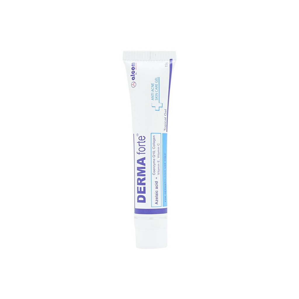 Derma Forte Gel giảm mụn, mờ thâm, ngừa sẹo 15g