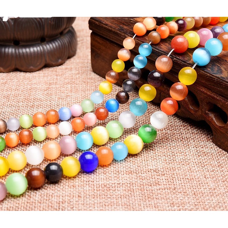 Đá mắt mèo ngũ sắc