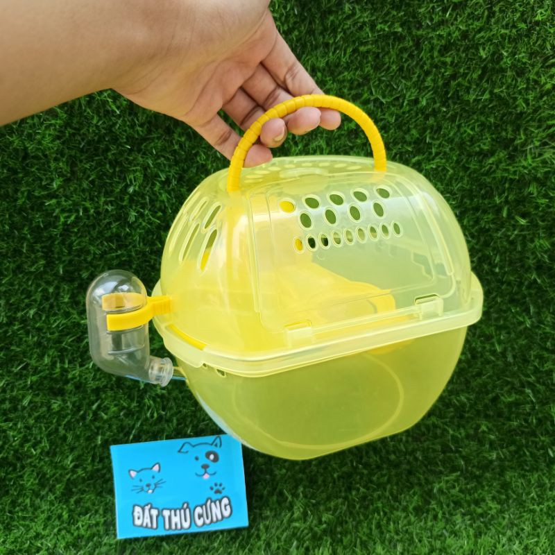 Lồng hamster vận chuyển (Full phụ kiện) hình quả táo