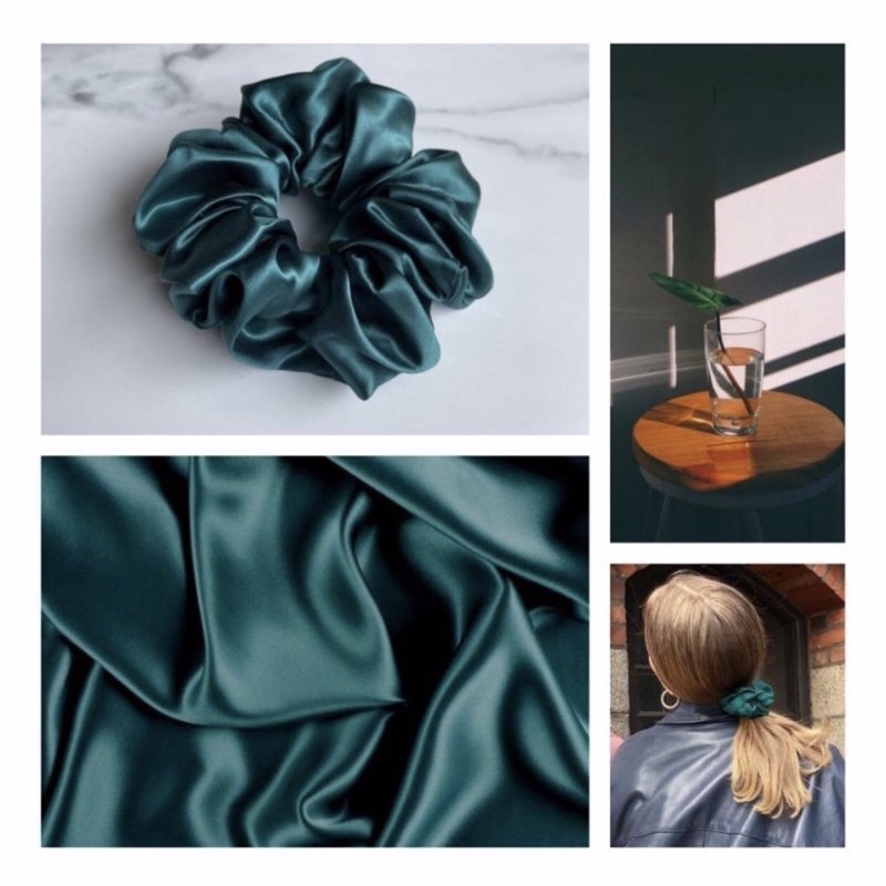 Vải lụa satin bóng làm phông nền,may scrunchies,lên váy đầm đồ bộ