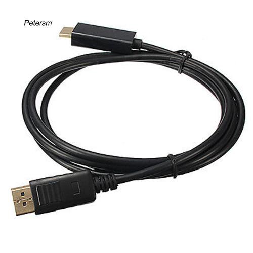 Dây cáp chuyển đổi cổng DP sang HDMI 1.8m HD 1080P chuyên dụng cho máy tính , laptop