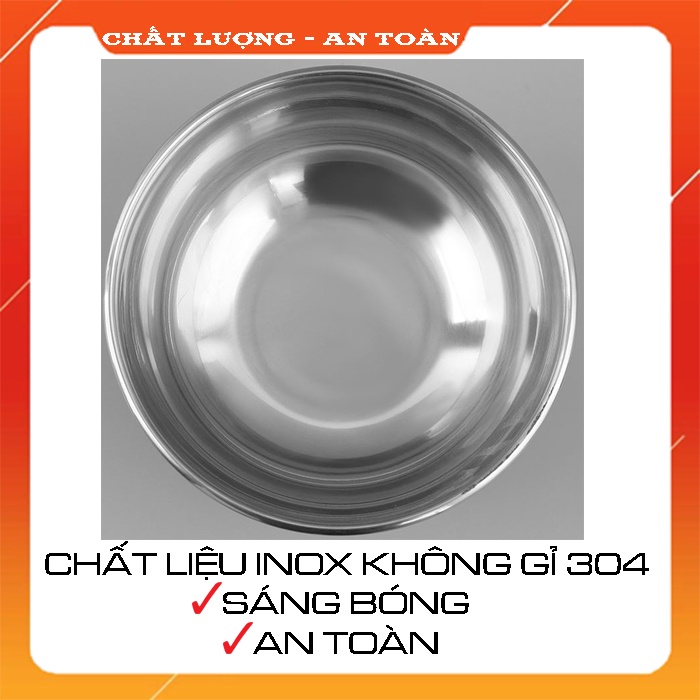 ⭕Giadụngchínhhãng⭕ Tô Chén Dày Inox 304 Tithacook / Tithafac Chính Hãng An Toàn Cao Cấp Công Ty Tiến Thành
