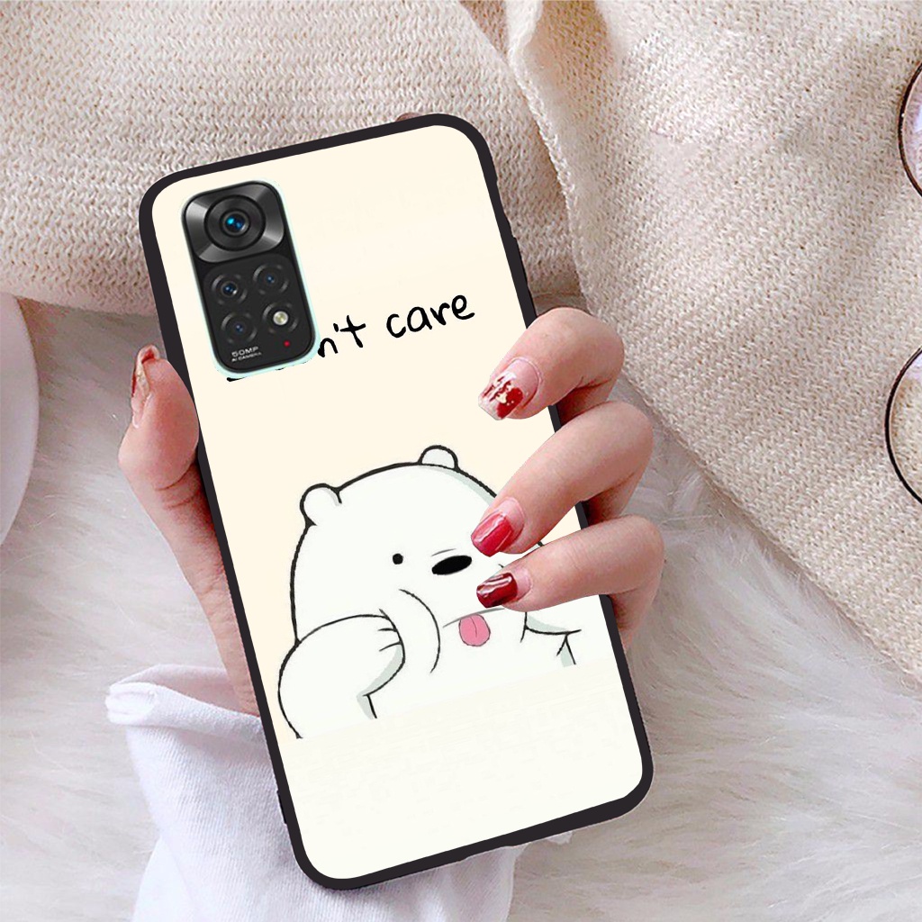 Ốp lưng Xiaomi Redmi Note 11 5G viền dẻo TPU BST Gia Đình Nhà Gấu