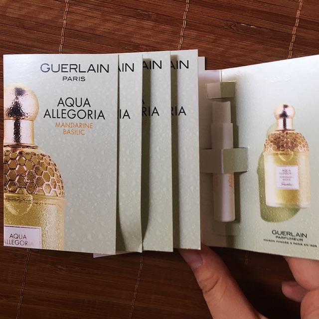 Vial nước hoa Guerlain Aqua Allegoria