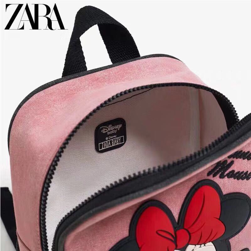 [Mẫu Mới Nhất] Balo Minnie Mouse hồng Za Ra cho bé gái cực xinh