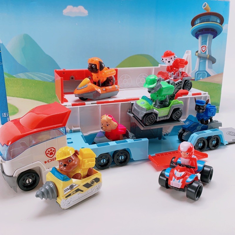 Bộ Đồ Chơi Xe Tải Chó Cứu Hộ Paw Patrol-Những Chú Chó Đáng Yêu