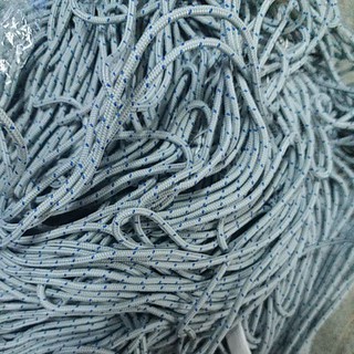 10met dây dù paracord 2mm có lõi xám bi xanh