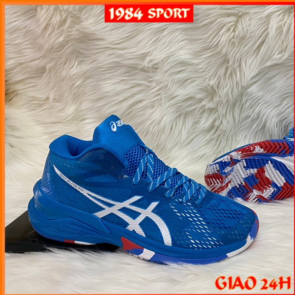 Giày Bóng Chuyền Nam 🔔Free Ship🔔 Chất Liệu Đế Cao Su Tự Nhiên, Khâu Full Đế